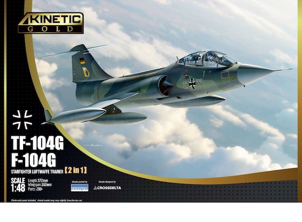 Lockheed F104G/TF104G Starfighter (Luftwaffe) (2 in 1) K-48089