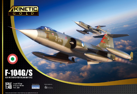 Lockheed F104G/S ASA/M Starfighter (Italian Air Force) K-48093