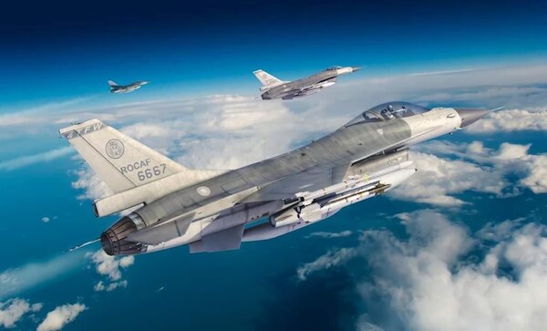 F16V Block 20 Fighting Falcon Block (ROCAF / Taiwan) 2 in 1 double and single seater K-48101