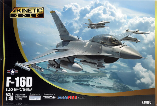 F16D Fighting Falcon Block 30/40/50 (USAF) (BACK IN STOCK)  K-48105