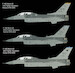 F16D Fighting Falcon Block 30/40/50 (USAF) (BACK IN STOCK)  K-48105