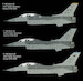 F16D Fighting Falcon Block 30/40/50 (USAF)  K-48105