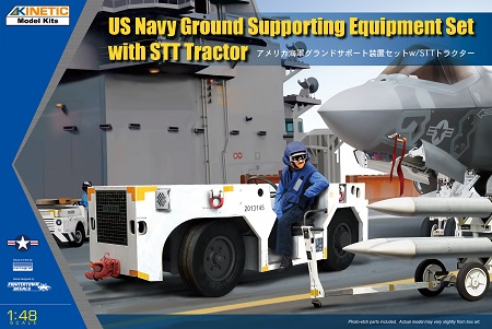 US Navy Ground equipment set with STT Tractor K-48115