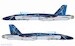 CF18 Hornet (RCAF Bicentenial Demo Team 2024)  K-48150