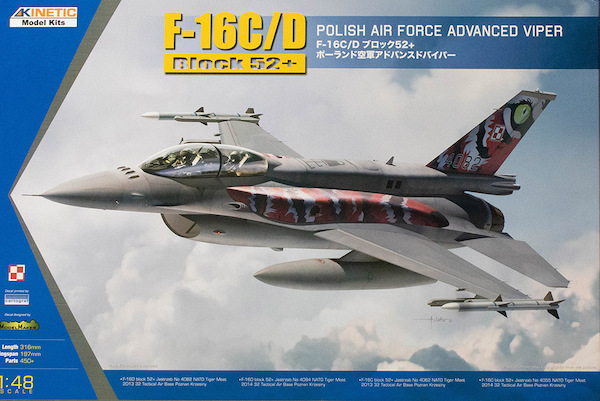 F16C/D Block 52 Fighting Falcon (Polish AF, Tigermeet) K48076
