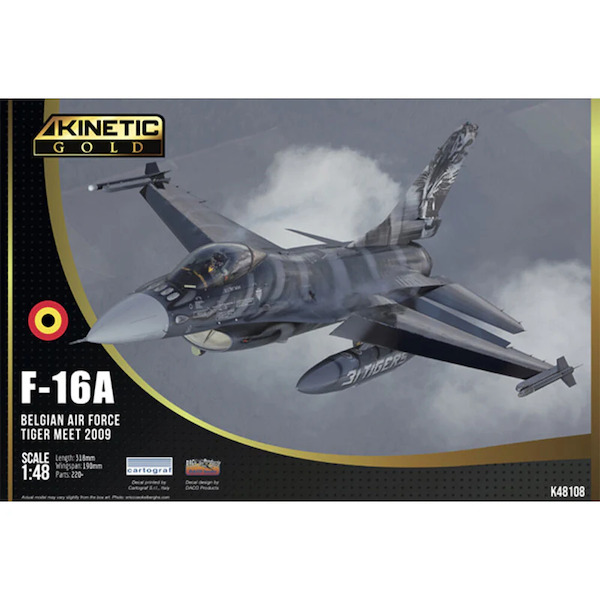 1:48 F16A MLU Belgian Air Force Tiger meet 2009