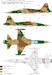 Northrop NF5A, SF5A, F5A Freedom Fighter  K48110