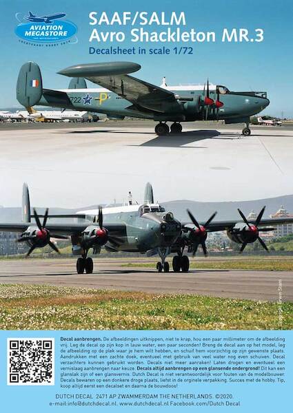 SAAF/SALM Avro Shackleton MR3 K7/5