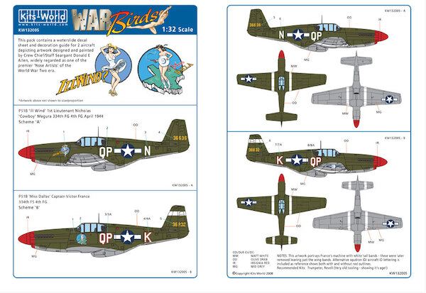 P51B Mustang (Donald E. Allen)  kw132005