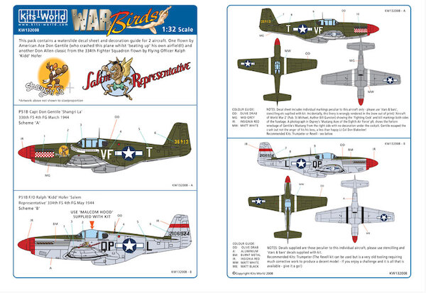 P51B Mustang (334FS, 4FG) kw132008