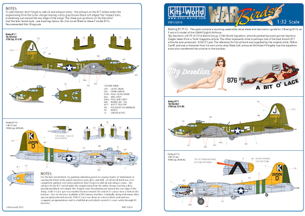 B17G Flying Fortress "My Devotion - a bit o'lace" kw132016
