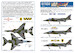 BAC Jaguar British Jaguar Squadrons 1970 - camouflage finish (No6sq, No14sq, No31sq, 41s, 54sq.) kw132021