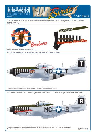 P51D Mustang (Chattanooga Choo Choo", Sneebo)  kw132033