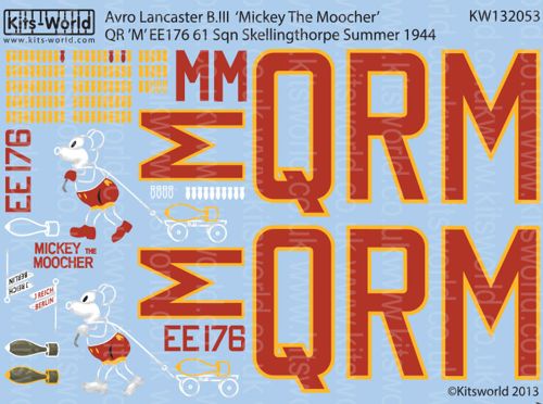 Avro Lancaster B.III 'Mickey The Moocher' kw132053