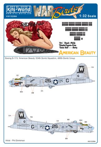 B17G Flying Fortress (American Beauty)  kw132064