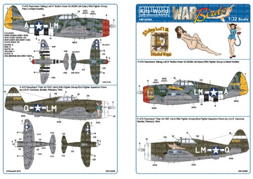 Republic P47D Thunderbolt Razorback  kw132065