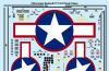 Boeing B17F/G Flying Fortress Red Outlined Stars & Bars, Stencilling kw132078