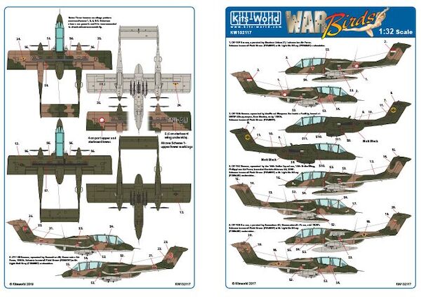 North American OV10A/F/C/E Bronco (TNI-AU, US Marines, Venezuela, Philipines) kw132117