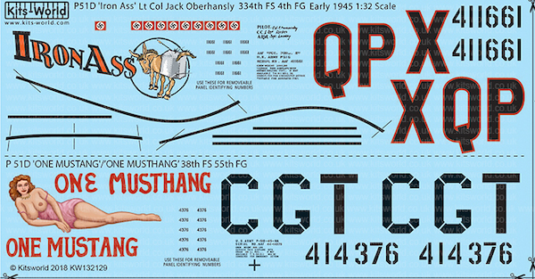 North American P51D Mustang kw132129