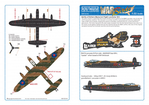 Avro Lancaster B MkIII (PA474 BofBMF) kw132143