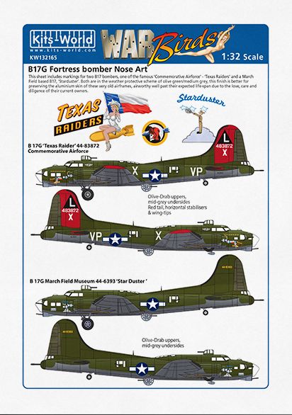 Boeing B17G Flying Fortress "Nose Art"  kw132165