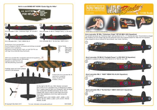 Avro Lancaster  kw144005