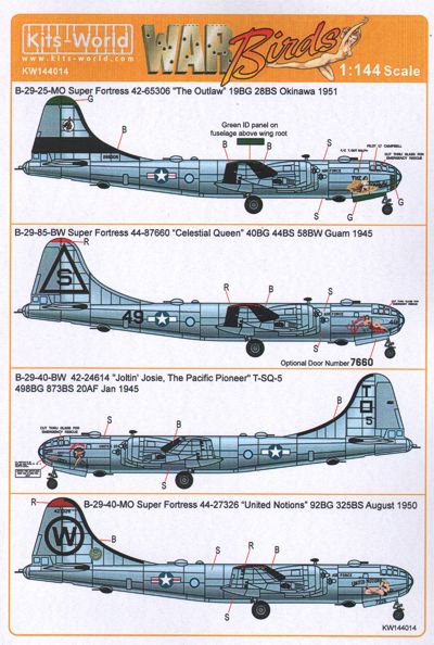 Boeing B29 Superfortress  kw144014