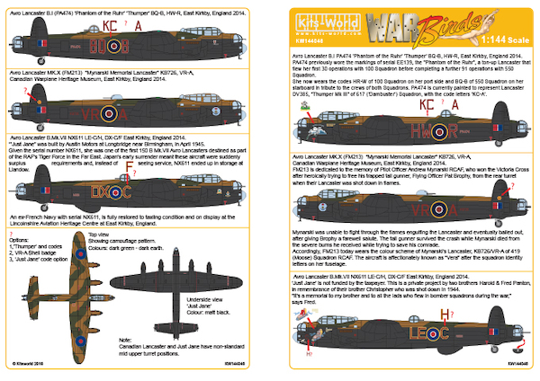 Avro Lancaster BIII  kw144046