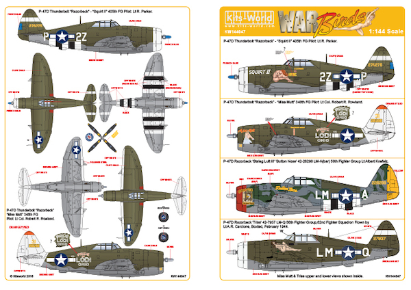 Republic P47D Thunderbolt Razorback kw144047