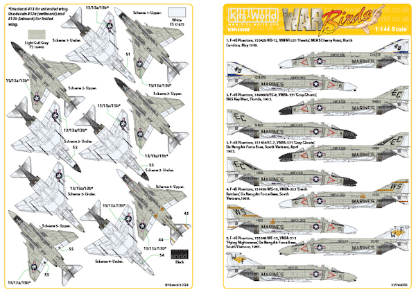 F-4B Phantom- US Marines  kw144058