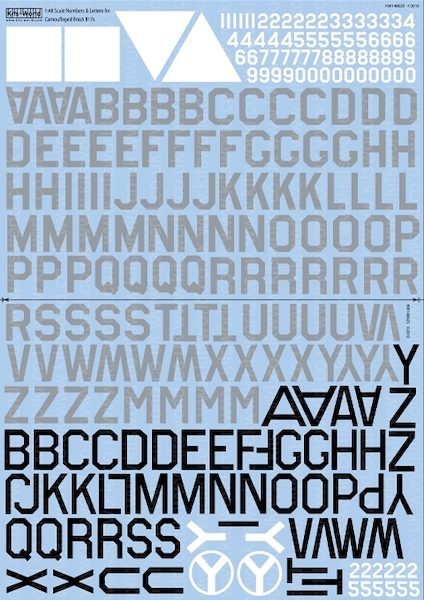 Camouflaged B17 Aircraft ID/Squadron ID Lettering/Numbers/Bombs (grey) group symbols kw148025