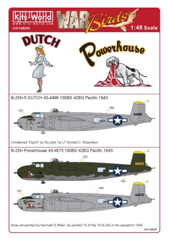 North American B25H-5 Mitchell kw148096