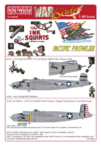 North American B25J Mitchell (USAAF) kw148098