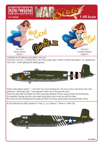 North American B25J Mitchell (CWHM, USAAF)  kw148099