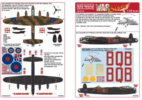 Avro Lancaster B.III 'Phantom of the Ruhr'  kw148100