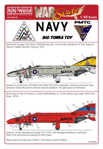McDonnell Douglas F4 Navy Big Tonka Toy kw148105