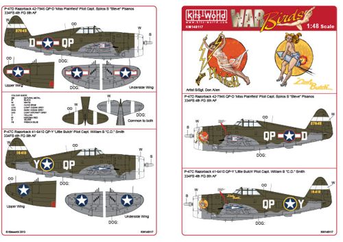 P47C/D Thunderbolt Razorback kw148117