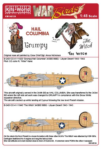 Consolidated B24D Liberator kw148124