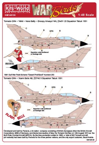 Desert Storm Tornado GR4 (Nikki-Nora Batty, MiG Eater, Gulf Killer) kw148126
