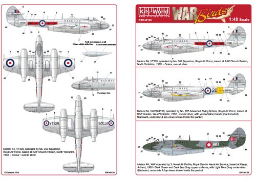 Meteor F4 (RAF, R.Dan.Navy)  kw148129