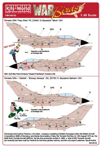 Desert Storm Tornado GR1 (Foxy Killer, Debbie, Cherry Lips, Helen)  kw148132