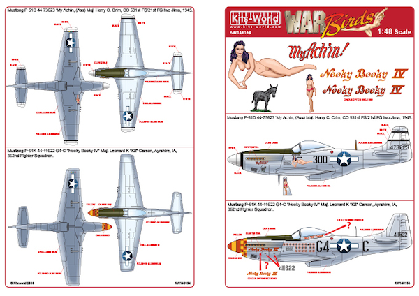 North American P51D/K Mustang kw148154