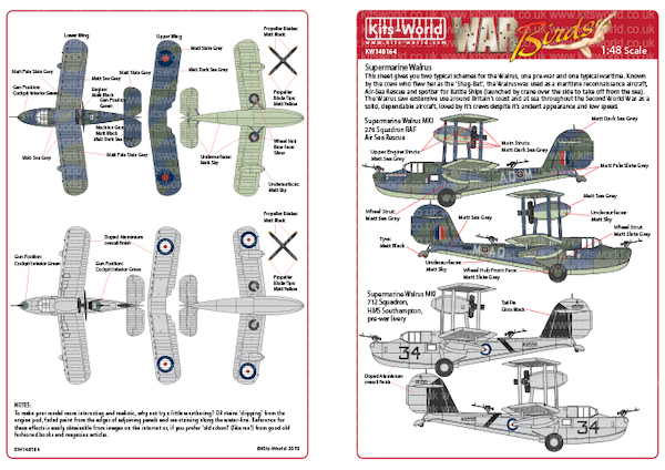 Supermarine Walrus kw148164