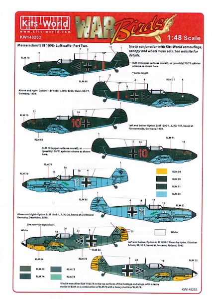 Messerschmitt Bf109E Luftwaffe Part 2  kw148253