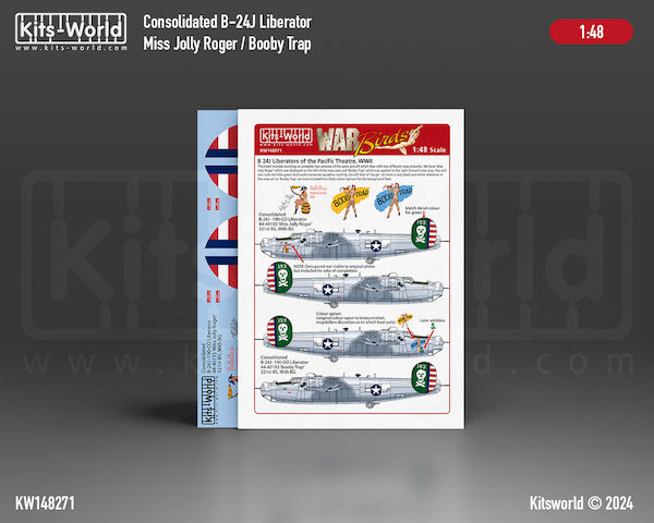 B24J Liberators of the Pacific Theatre WWII KW148271