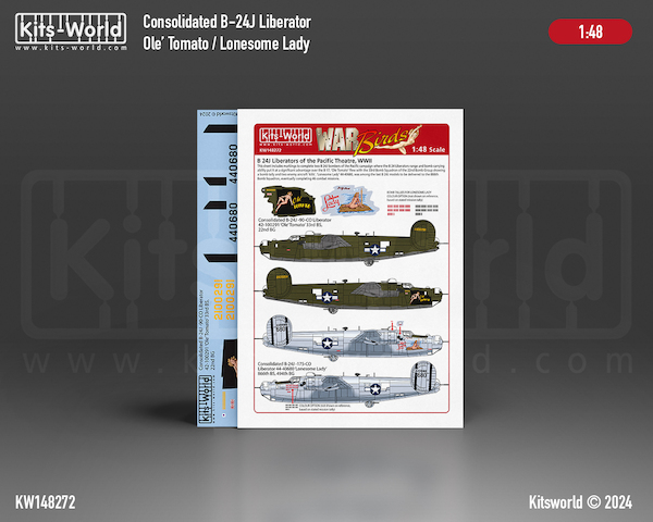 B24J Liberators of the Pacific Theatre WWII KW148272
