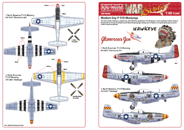 P-51D Mustang "Modern Day Mustangs" 2  KW148290