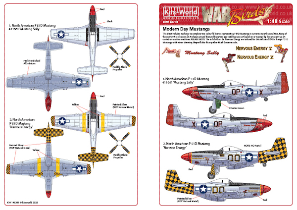 P-51D Mustang "Modern Day Mustangs" 3  KW148291
