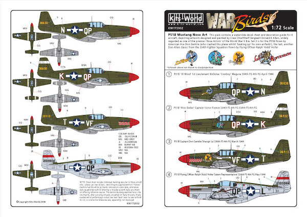 P51B Mustang (334FS and 336FS, 4FG) kw172002