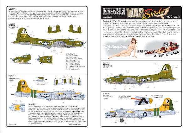 B17G Flying Fortress "My Devotion - a bit o'lace" kw172004